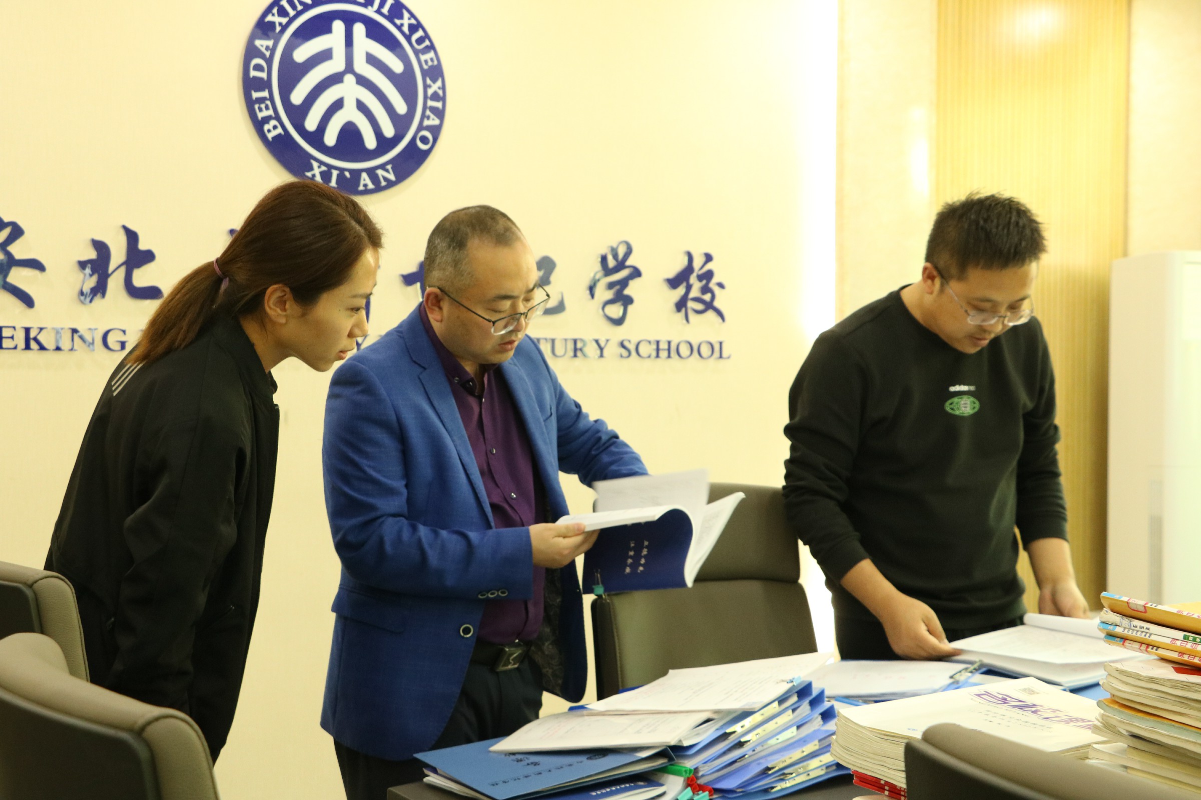 【北大新世纪·正蒙书院】正蒙教学打根基，常规检查提质量----第一次教学常规检查