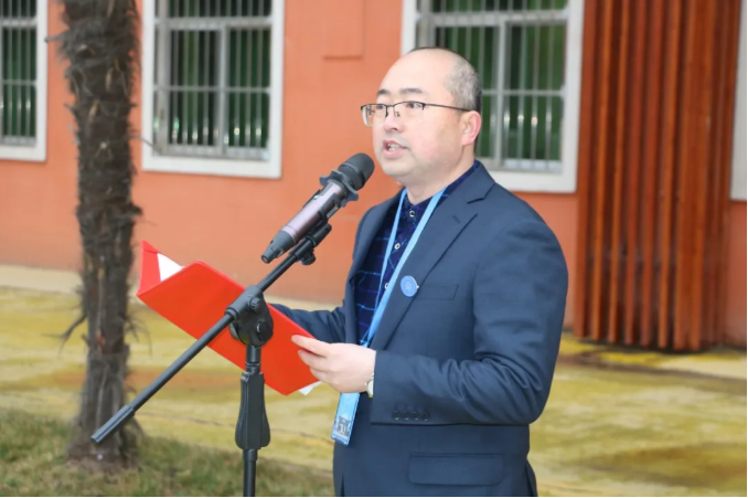 新开始，新希望——西安北大新世纪学校2021年春季开学第一次升旗仪式