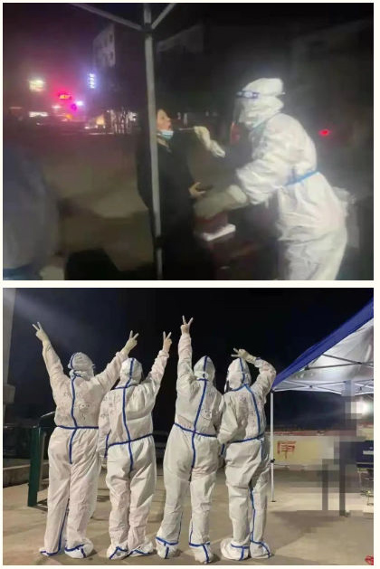 致敬奋战在抗疫一线的英雄——西安北大新世纪学校家长志愿者抗疫在行动